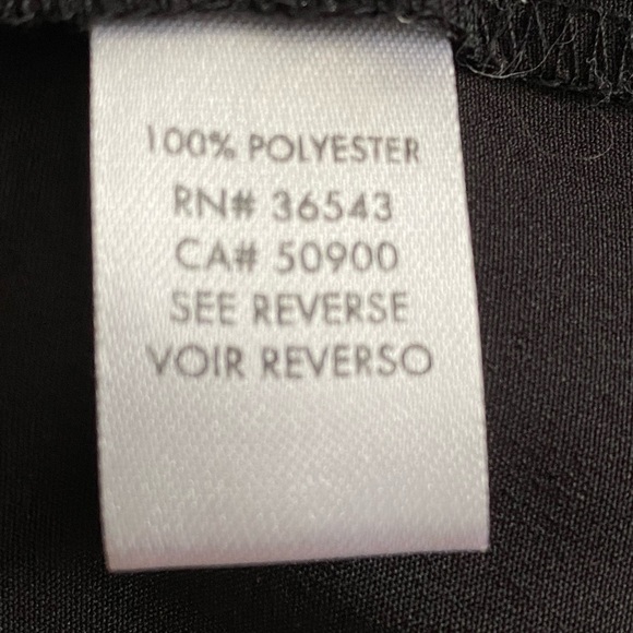 Calvin Klein elegant, black small sleeveless blouse in EUC - Picture 7 of 8